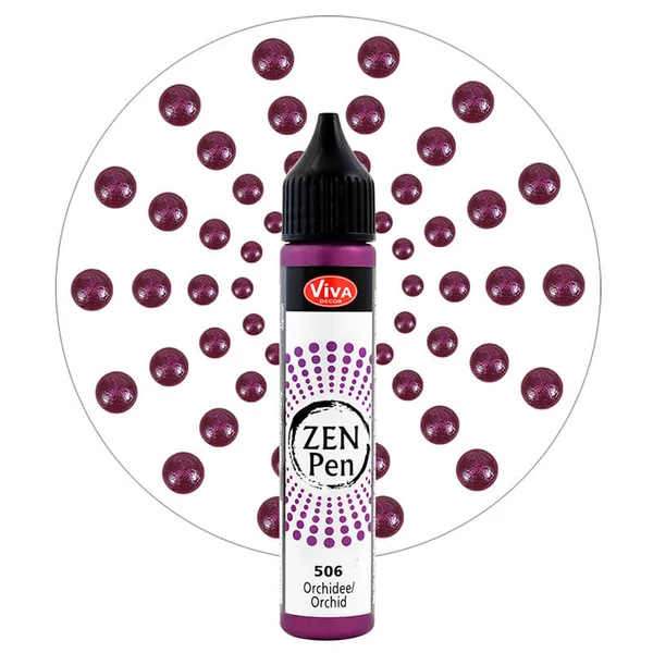 Stilou pentru pictare în puncte Zen Pen , 28 ml - orhidee