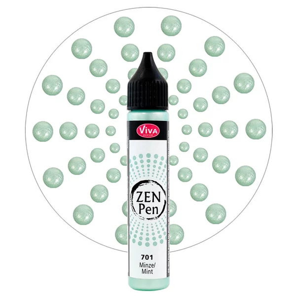 Stilou pentru pictare în puncte Zen Pen  28 ml - mentă