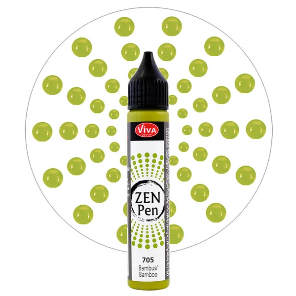 Stilou pentru pictare în puncte Zen Pen , 28 ml - bambus
