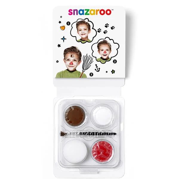 Set de vopsea pentru fata Snazaroo, mini - om de zapada