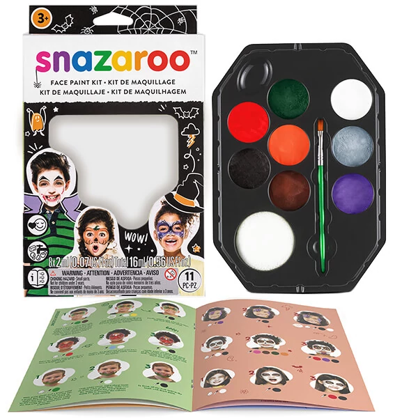 Set de vopsea de față Snazaroo - halloween