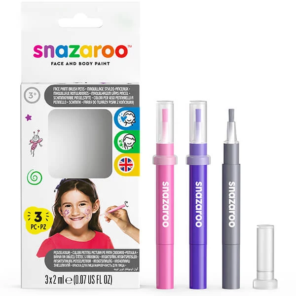 Set markere pentru pictura pe față Snazaroo - Fantasy