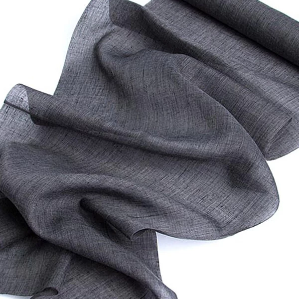 Traverse de masă textil, centru de masa, 28 cm, 3 metri - 85 antracit