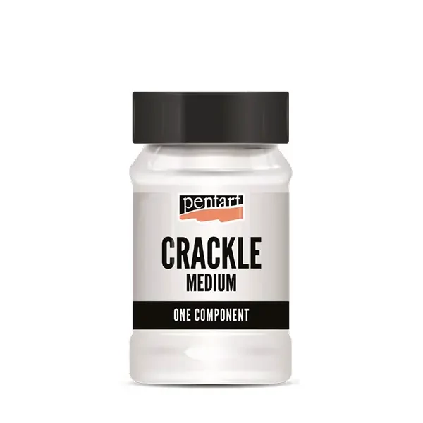 Lac de crăpare monocomponent Pentart (Crackle Medium), 100 ml