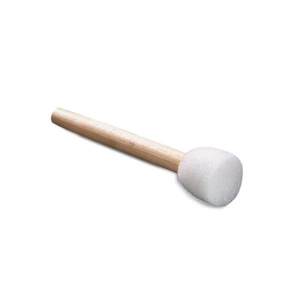 Pensulă de burete, rotundă - 20 mm, albă