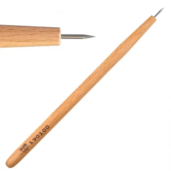 Instrument de gravare pe placă de cupru ABIG, ac de gravare ascuțit 19010, 1,5 mm