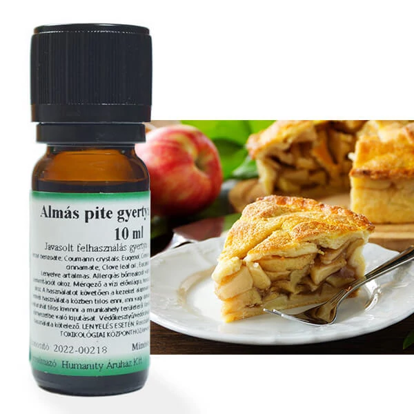 Ulei esențial pentru lumânare, 10 ml - parfum de  plăcintă cu mere