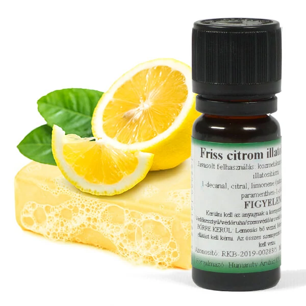 Ulei parfumat pentru săpun, 10 ml - Lămâie proaspătă
