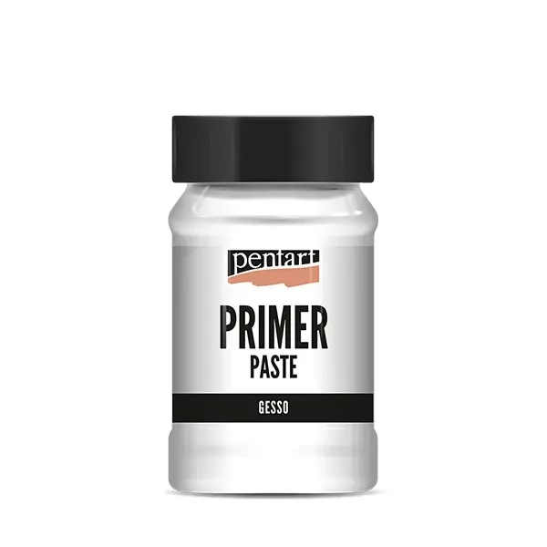 Pastă de grunduire Pentart - 100 ml, albă