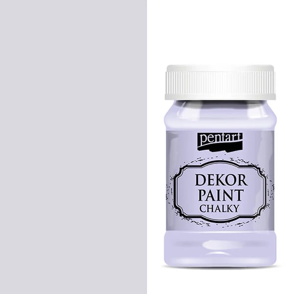 Pentart Dekor Paint Chalky vopsea cretă , 100 ml - mov deschis