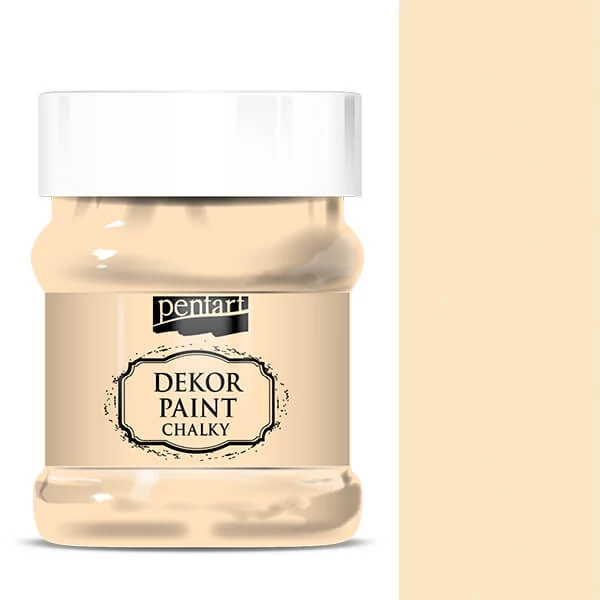 Pentart Dekor Paint Chalky vopsea cretă, 230 ml - piersic