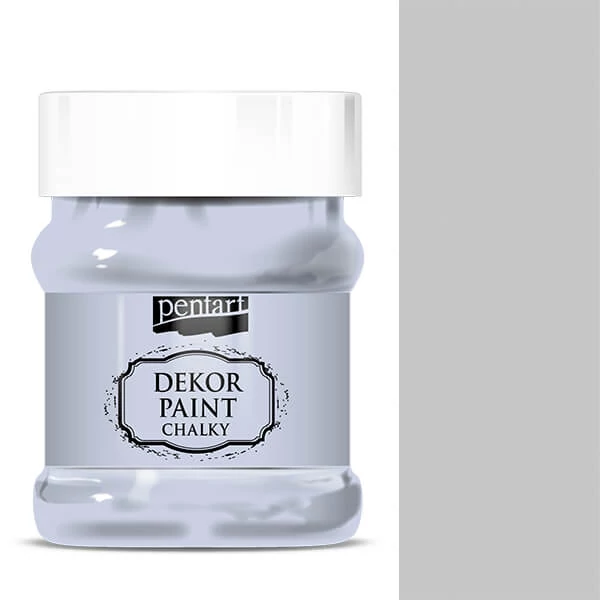 Pentart Dekor Paint Chalky vopsea cretă, 230 ml - gri-porumbel
