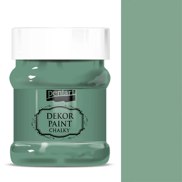 Pentart Dekor Paint Chalky vopsea cretă, 230 ml - verde turcoaz
