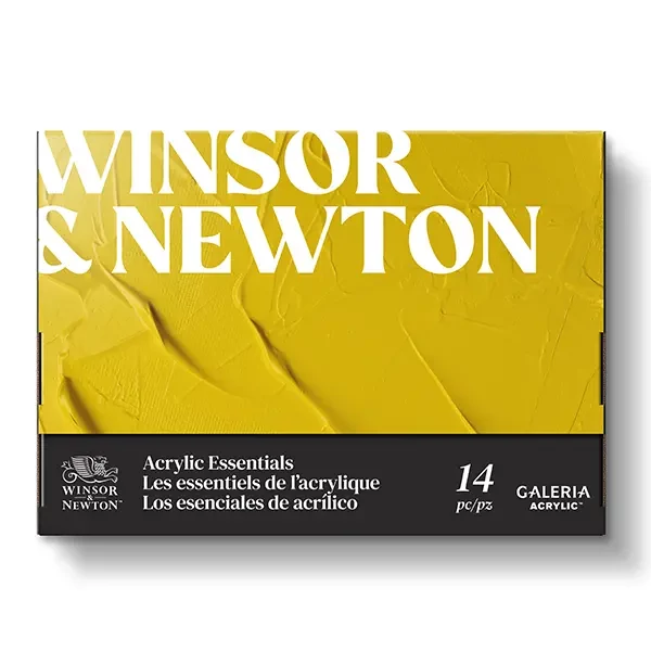 Winsor&Newton Galeria set vopsea acrilică - 10x20 ml + accesorii