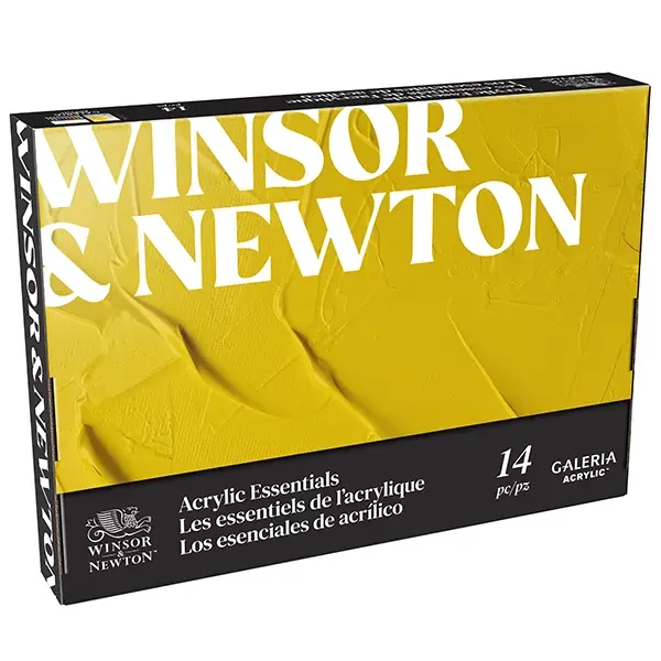 Winsor&Newton Galeria set vopsea acrilică - 10x20 ml + accesorii