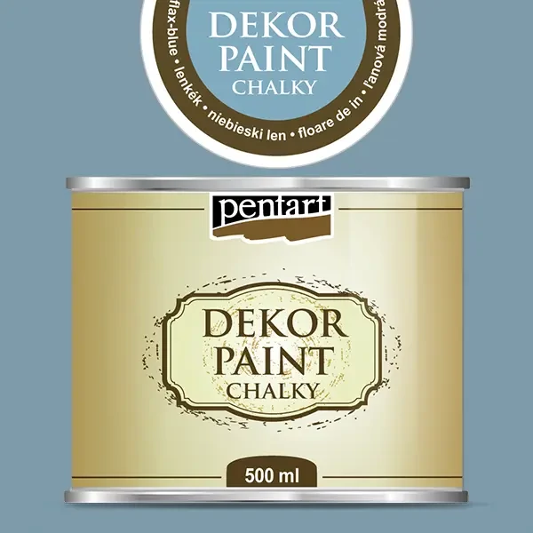 Pentart Dekor Paint Chalky vopsea cretă, 500 ml - legături