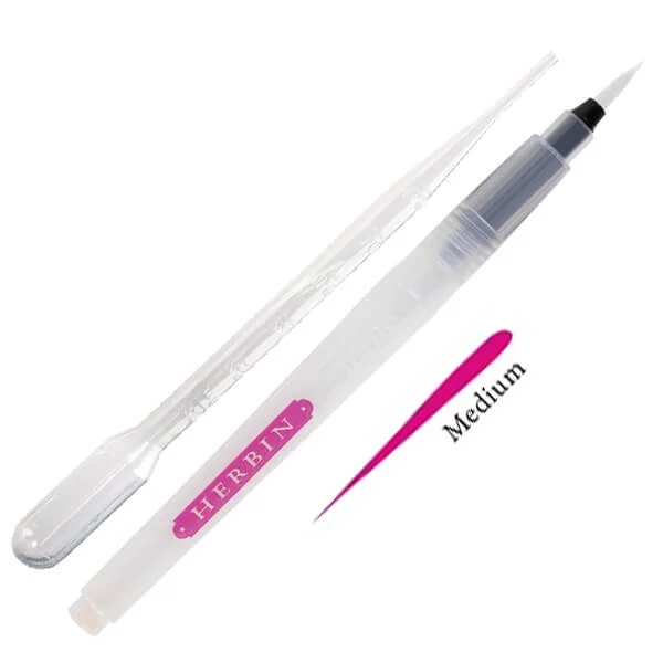 J. Herbin marker tip pensulă reîncărcabilă cu pipetă pentru cerneală - medium