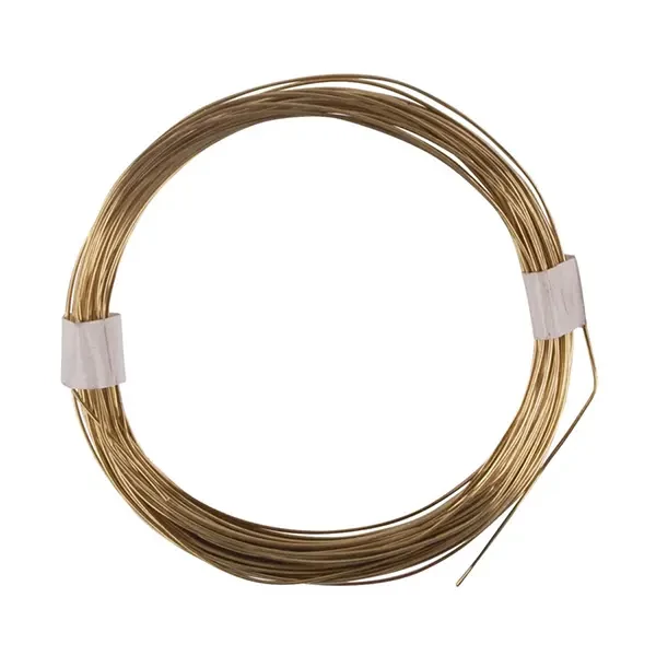 Sârmă de bijuterii, 0,6 mm, 11 m - alamă