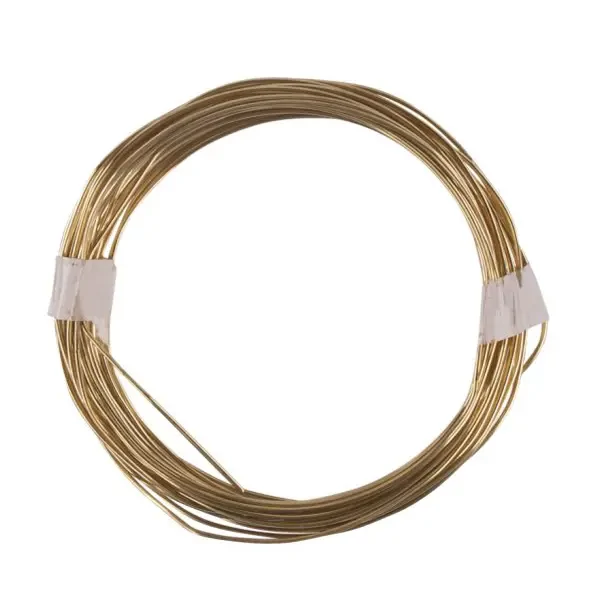 Sârmă de bijuterii, 0,8 mm, 6 m - alamă