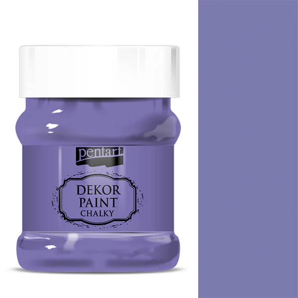 Pentart Dekor Paint Chalky vopsea cretă, 230 ml - violet