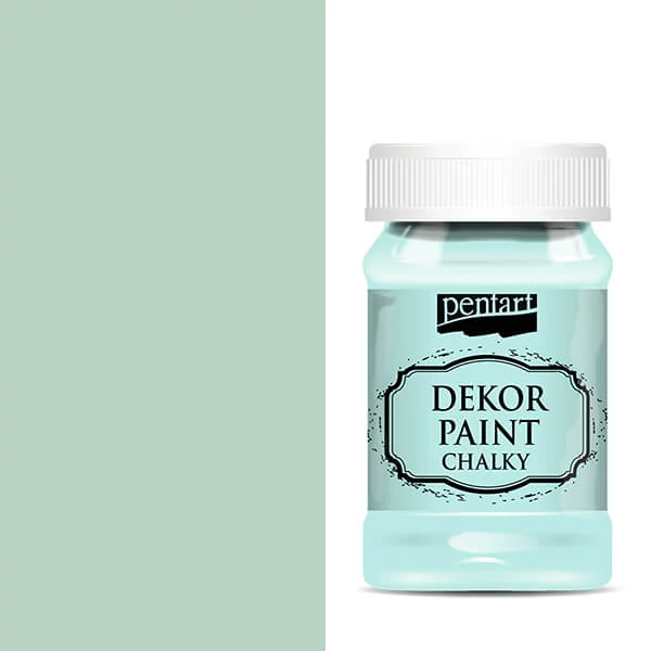 Pentart Dekor Paint Chalky vopsea cretă , 100 ml - verde patinat