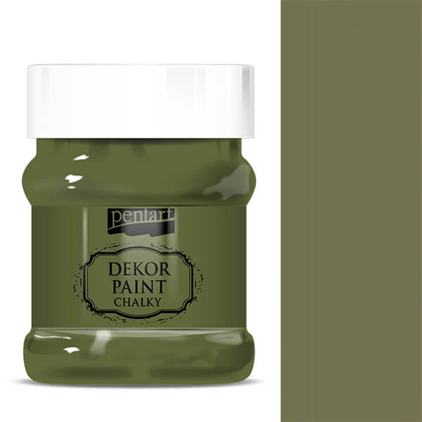 Pentart Dekor Paint Chalky vopsea cretă, 230 ml - spini