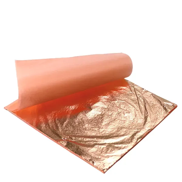 Folie fum Manetti, 14x14 cm, 25 coli - cupru, blister