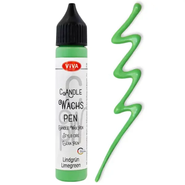 Creion pentru pictat cu lumânare, 28 ml - verde deschis