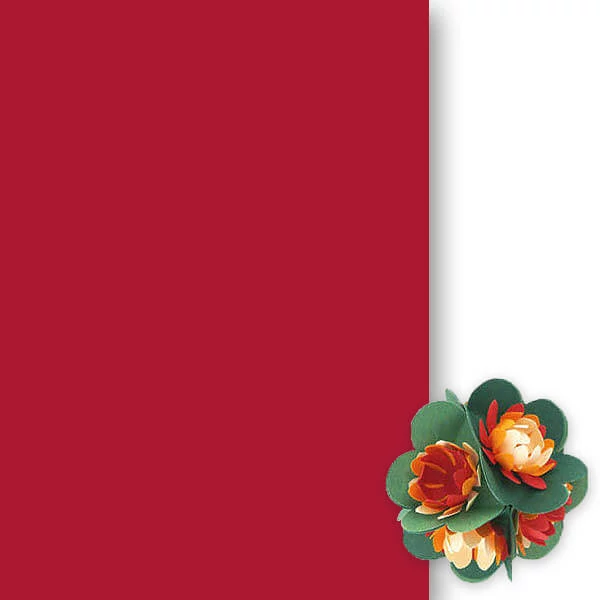 Hârtie tonată , 50x70 cm - 27, ming red