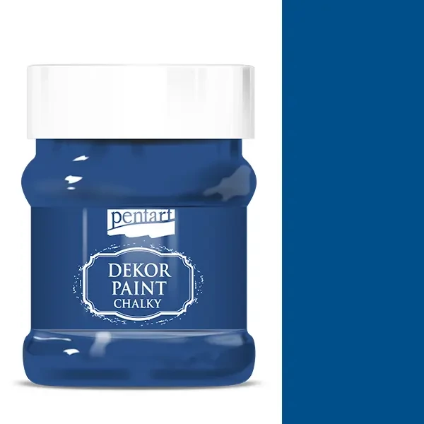 Pentart Dekor Paint Chalky vopsea cretă, 230 ml - albastru de oțel