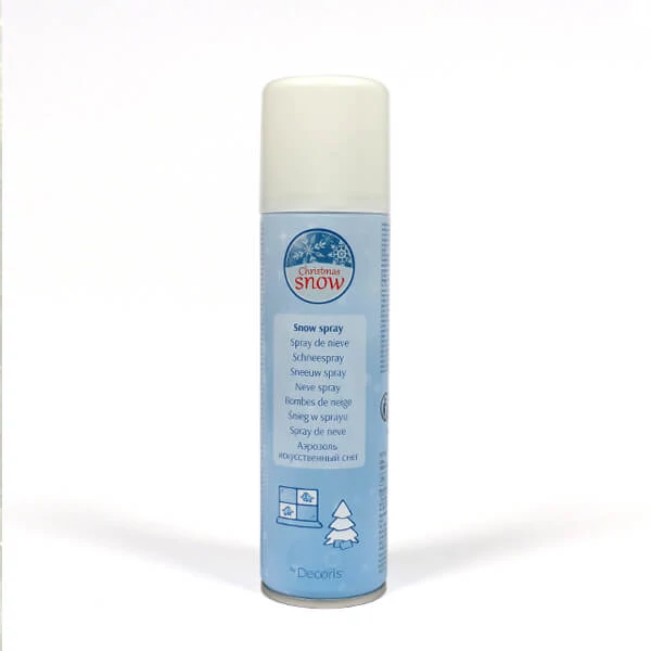 Spray de zăpadă artificială, 150 ml - alb, zăpadă de Crăciun