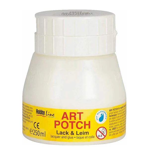 Lipici și lac pentru decoupage Art Potch - 250 ml