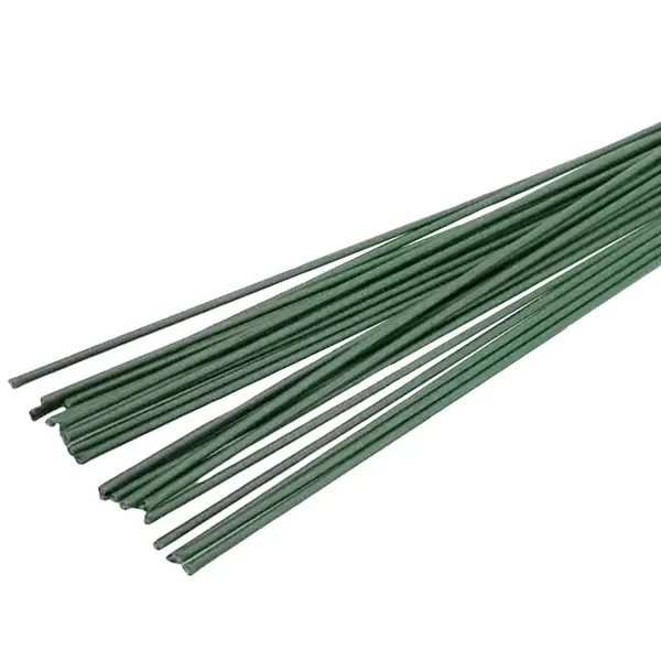 Sârmă pentru aranjamente florale, 0,8 mm, 30 cm, 35 bucăți - verde