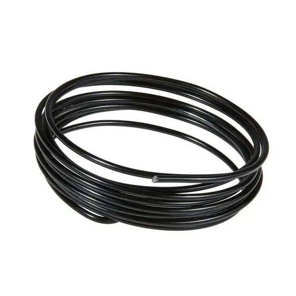 Sârmă de aluminiu, 2 mm, 2 m - negru
