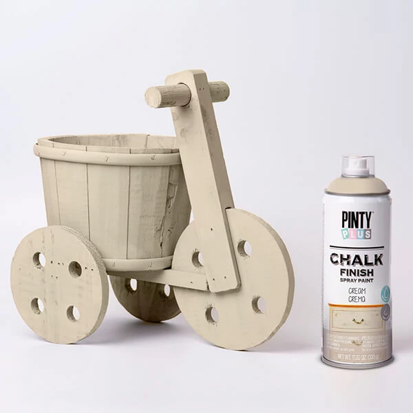Vopsea cretă spray , Chalk Paint, Pinty Plus - crem