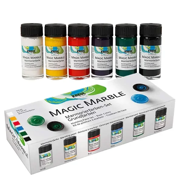 Vopsea pentru marmorare , Kreul, 20 ml - basic