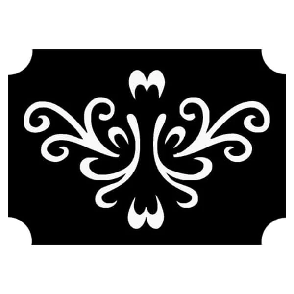 Șablon de tatuaj, șablon autoadeziv - Inde 01