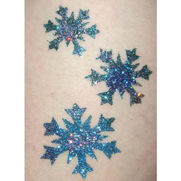 Șablon de tatuaj, șablon autoadeziv - Fulg de zăpadă 02