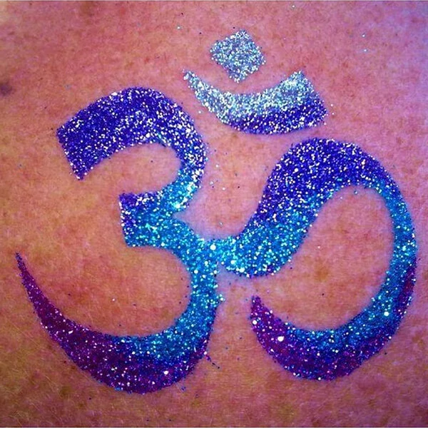Șablon de tatuaj, șablon autoadeziv - OM (aum) 01