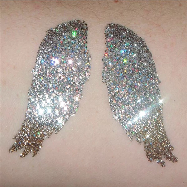 Șablon de tatuaj, șablon autoadeziv - Aripi de înger 01