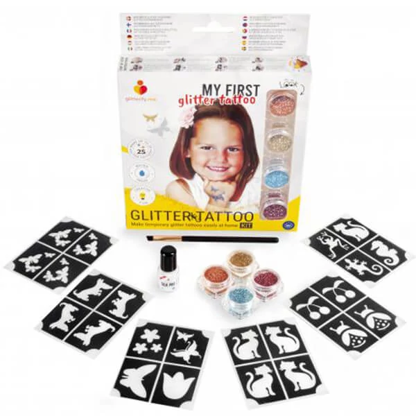 Set de tatuaje cu sclipici – Primul meu tatuaj cu sclipici