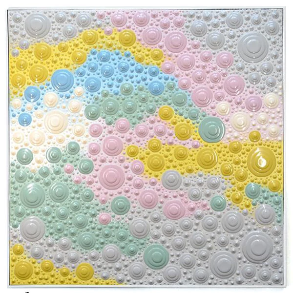 Set culori pentru pictare în puncte, Blob paint, 6x90 ml - Pastel modern