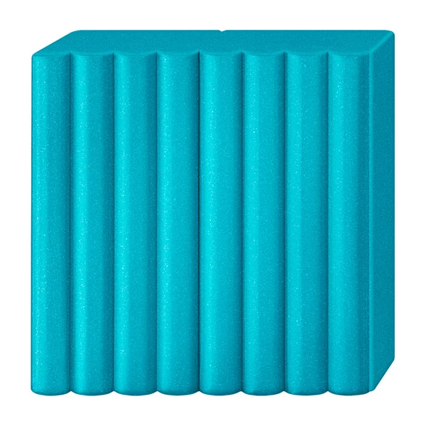 Plastilină care se întărește la coacere  FIMO Effect, 57 g - turcoaz metalic (8010-36)
