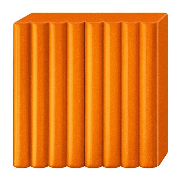 Plastilină care se întărește la coacere FIMO Effect, 57 g - portocaliu metalic (8010-41)