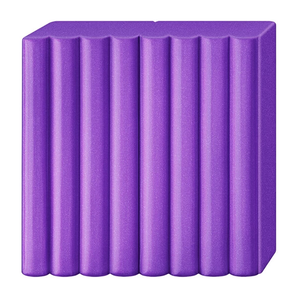 Plastilină care se întărește la coacere  FIMO Effect, 57 g - violet metalic (8010-61)