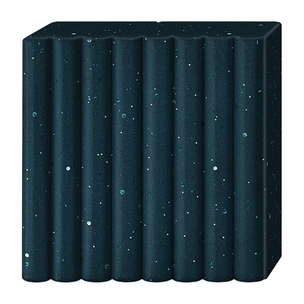 Plastilină care se întărește la coacere  FIMO Effect, 57 g - granit negru cu efect de piatra (8010-903)