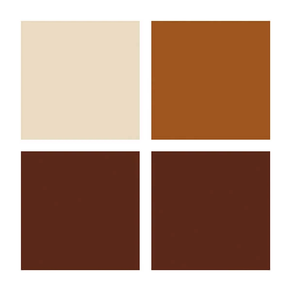 Set plastilină Fimo Soft care se întărește  la coacere, 4x25 g - design lemn, wood design