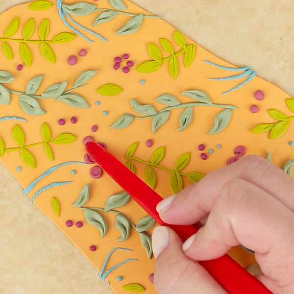 Set plastilină Fimo Soft care se întărește  la coacere, 4x25 g - Lap design, Slab Design