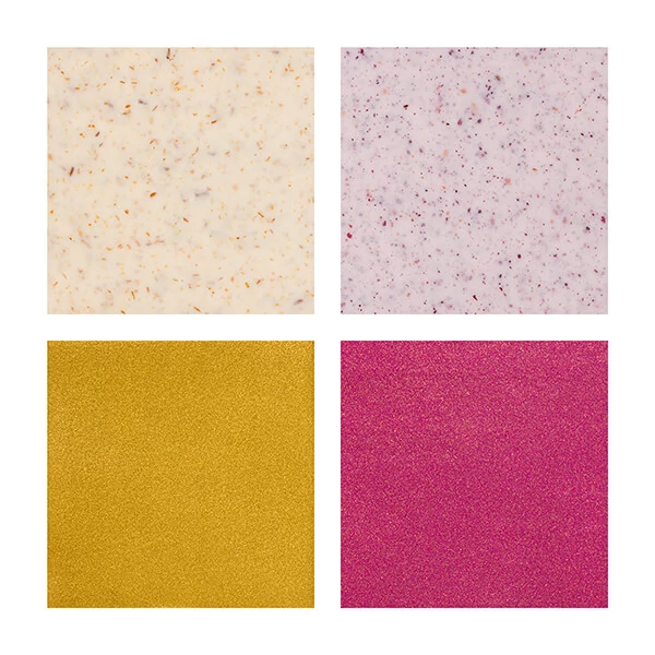 Set Plastilină care se întărește la coacere  Efect Fimo, 4x25 g - design de tricotat, Design Knit and Braid