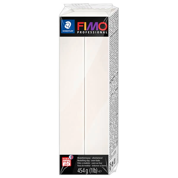 FIMO Professional Plastilină care se întărește la coacere , 454 g - portelan (8041-03)